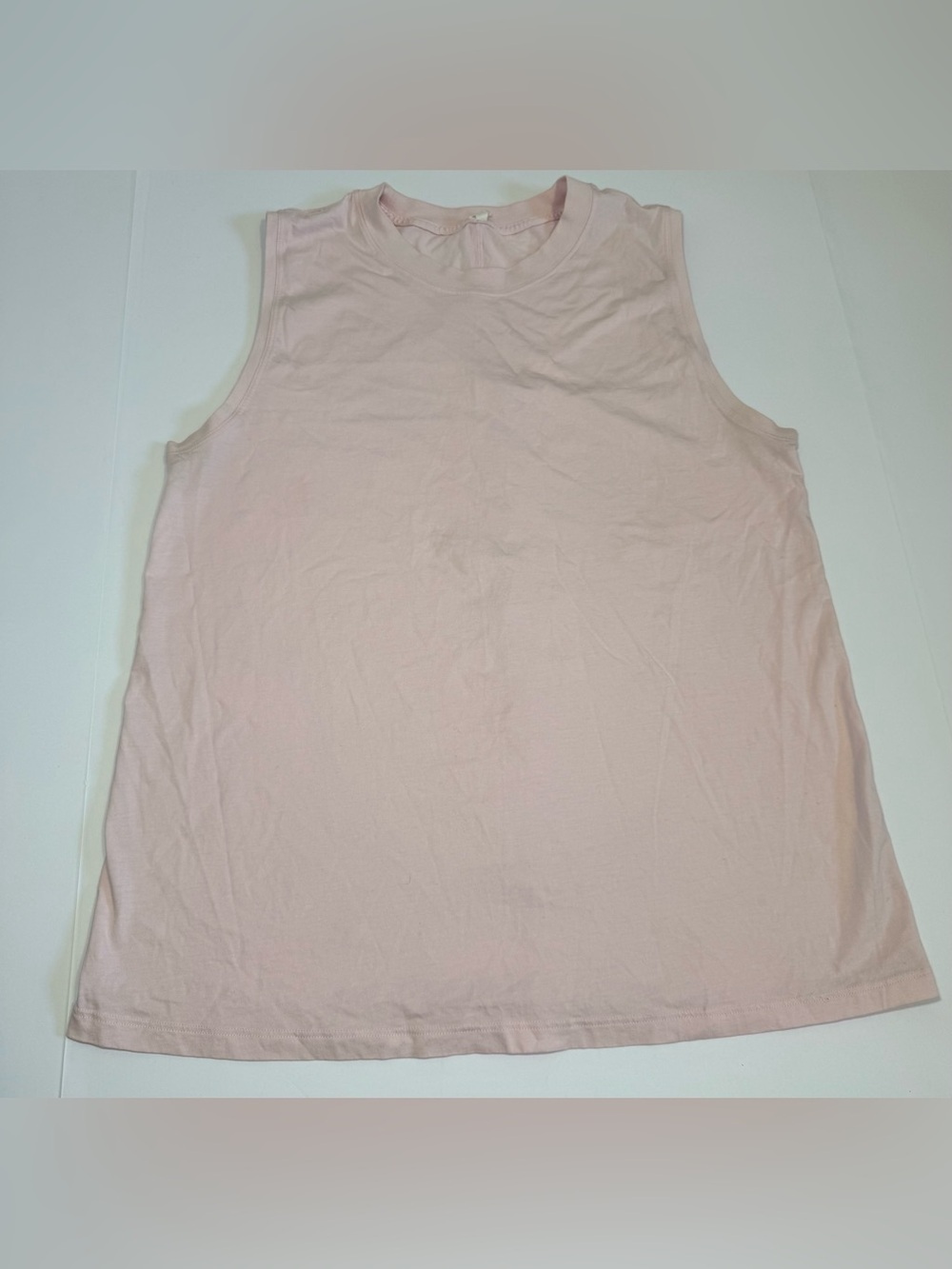 Lululemon All Yours Tank Top Light Pink Pastel Muscle Tee 10
